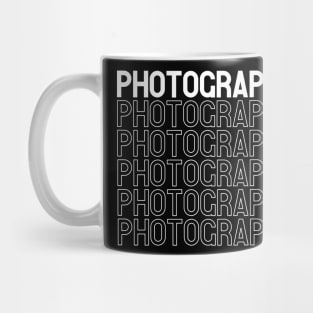 Photographer T Shirt Design Mug